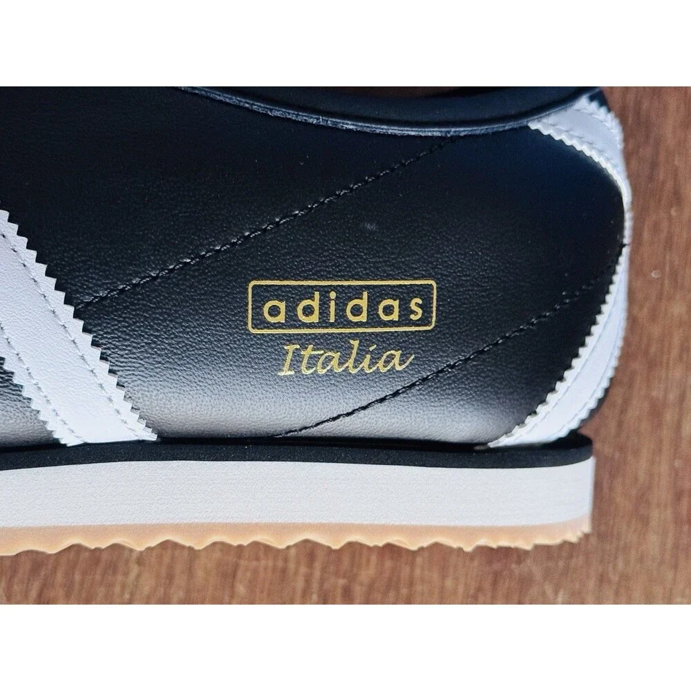 Men’s Size 9 adidas Italia 70s Core Black Cloud White Gum JS1324 NIB